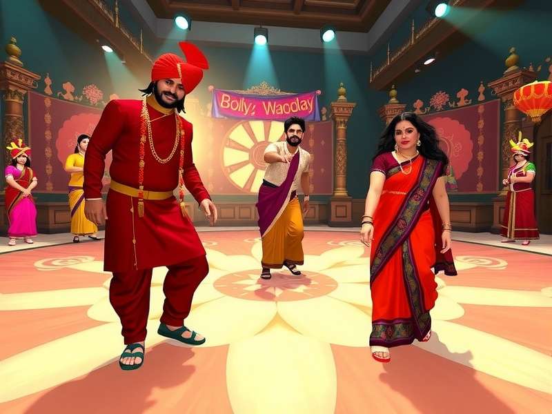 Bollywood Boogie VR Gameplay Screenshot